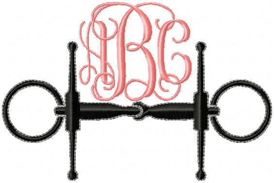 Bridle Bit Monogram Frame