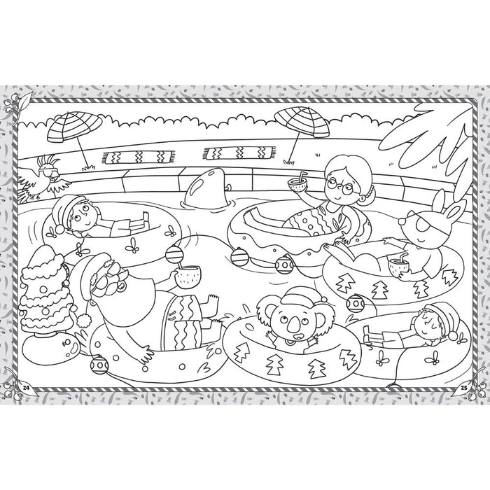 Christmas in Australia - Mega Colouring & Activity Book