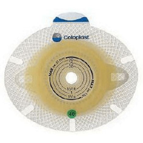 Coloplast SenSura Click Xpro Two-Piece Skin Barrier, Flat, Cut-to-Fit, 40 mm Flange