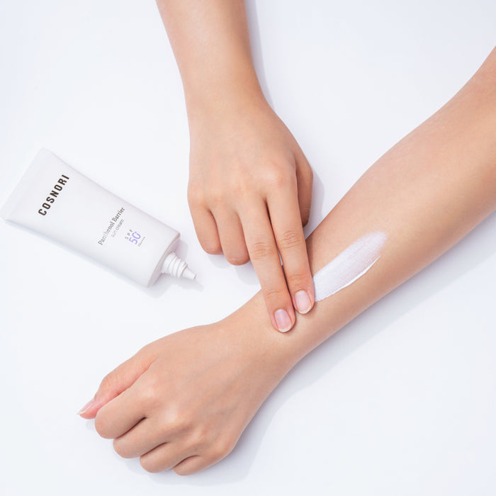Cosnori Panthenol Barrier Sun Cream tekstuuri