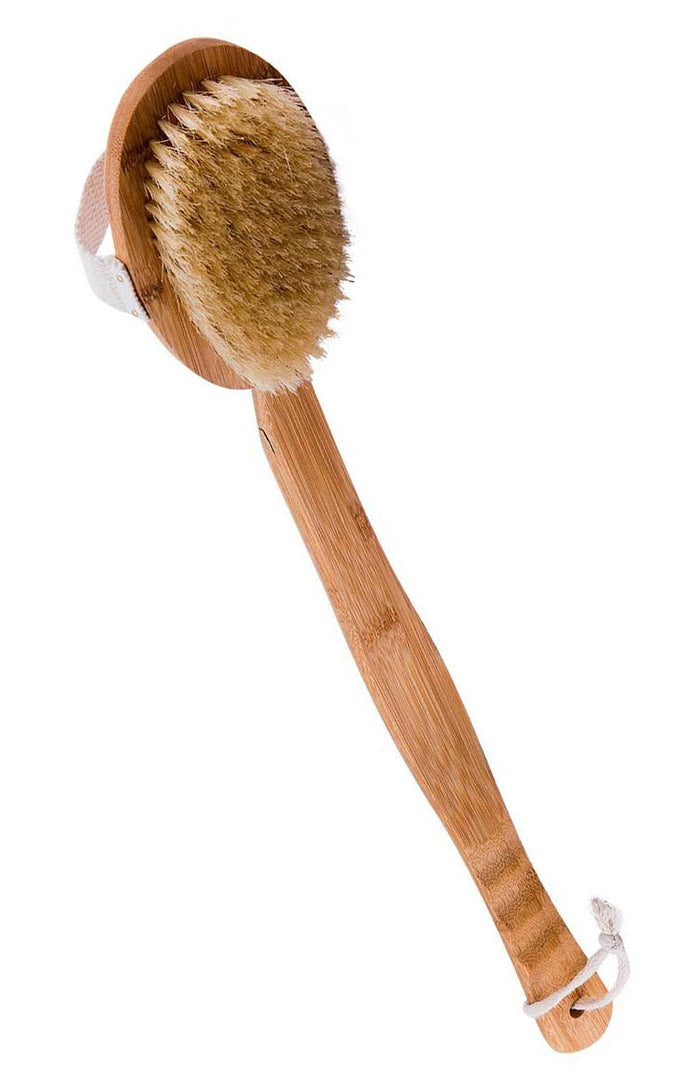 Extra Long Bamboo Back Brush