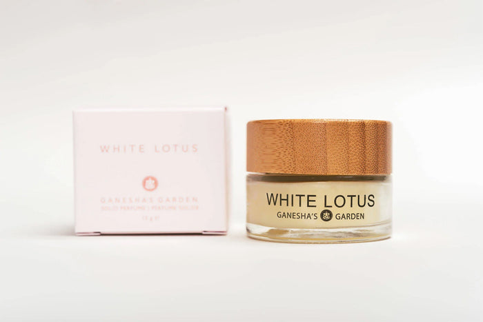 Ganesha's Garden Solid Perfume - White Lotus
