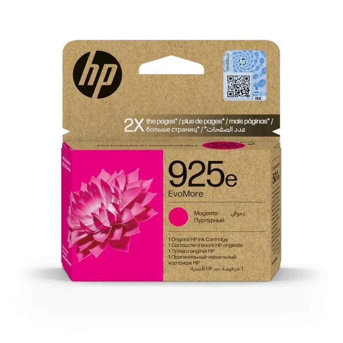 HP 925e High Yield Magenta Original EvoMore Ink - 4K0W1PE