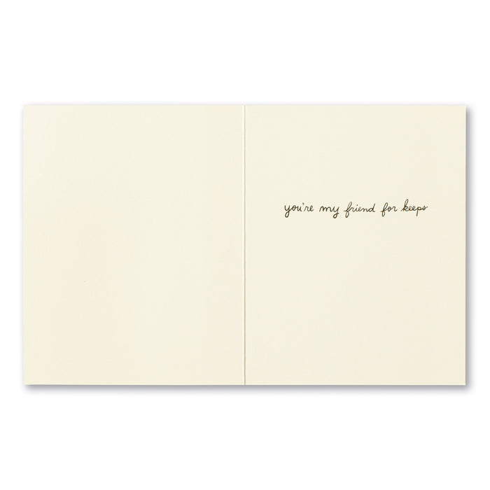 Love Muchly Friendship Card - Wherever you are, Whatever you do, Whoever you become