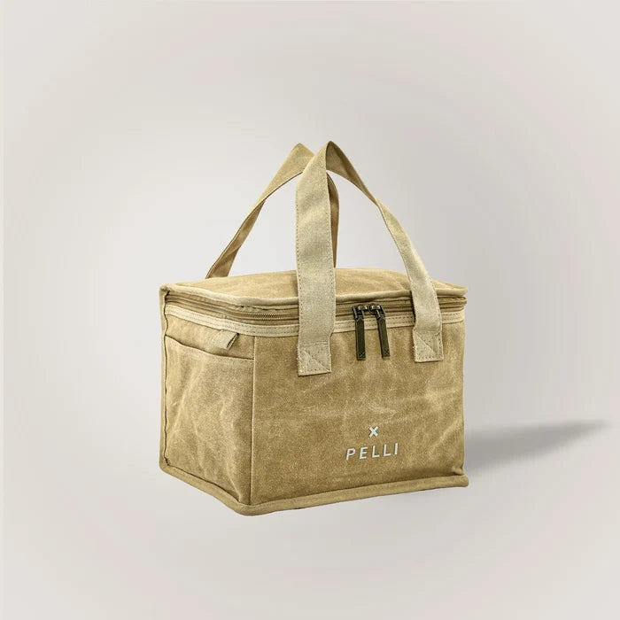 Lunch Squared Waxed Canvas Insulated Lunch Bag