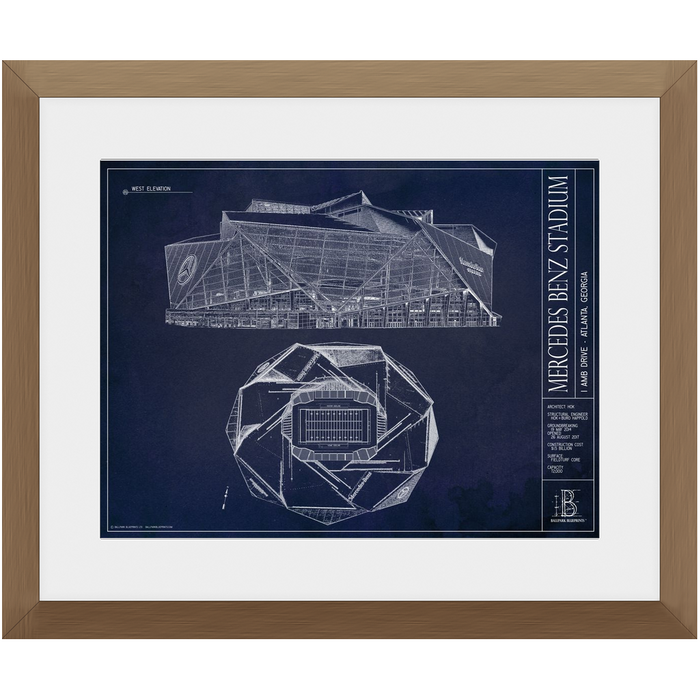Framed Print - Small - Walnut