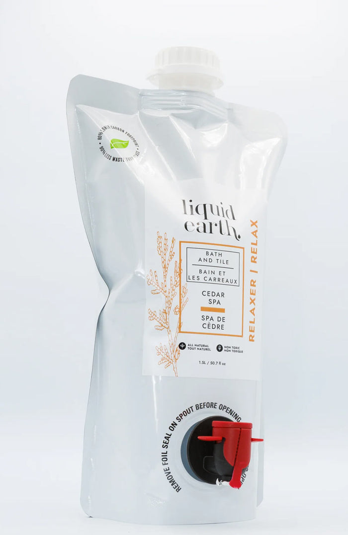 Natural Cleaning - Cedar Spa Bath & Tile Cleaner