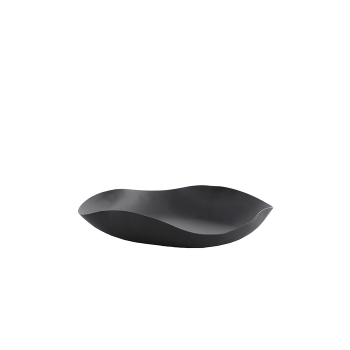 Nyla Black Abstract Decorative Bowl Accessories