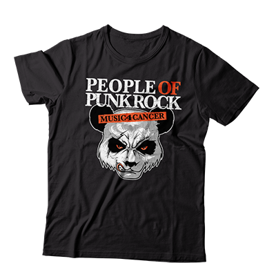 POPR Records - "M4C" (Black) (T-Shirt)