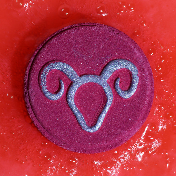 Set of Zodiac Bath Fizzers with Horoscope - Aries 🇬🇧