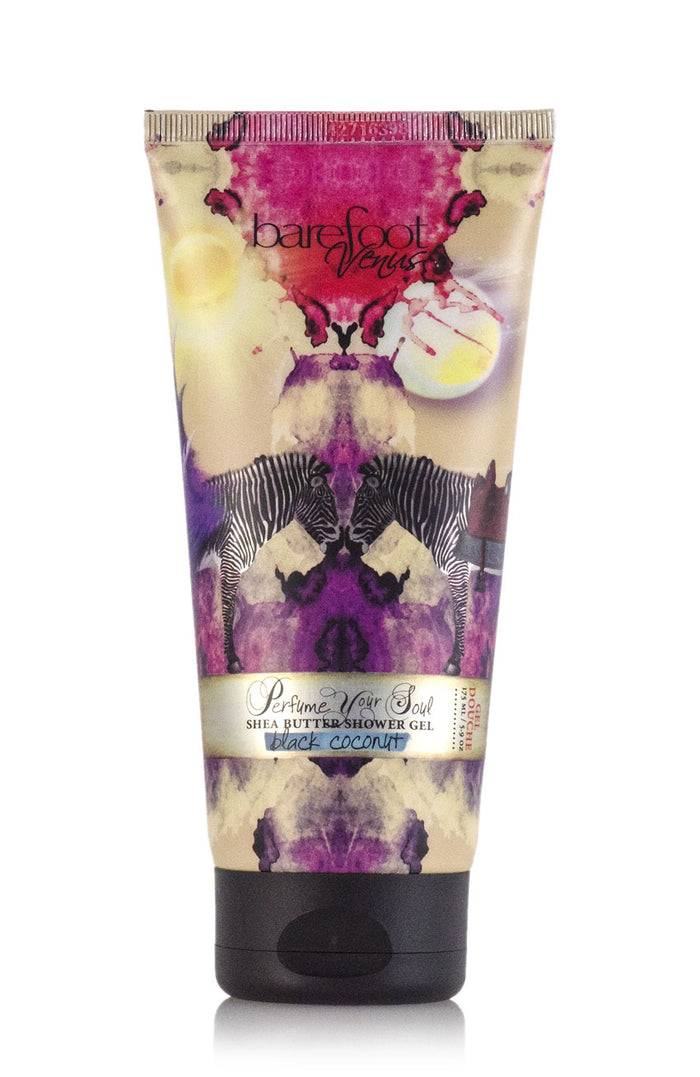 Shea Butter Shower Gel - Black Coconut