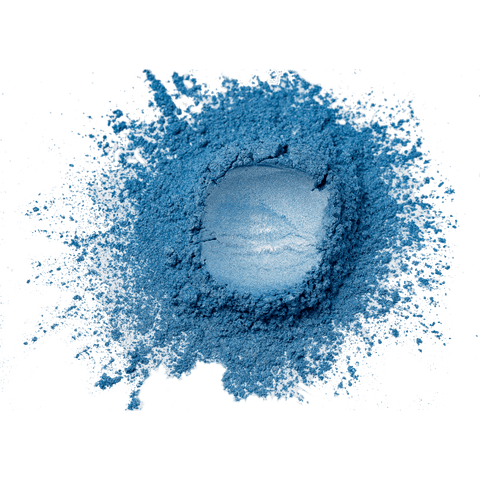 Sky blue mica