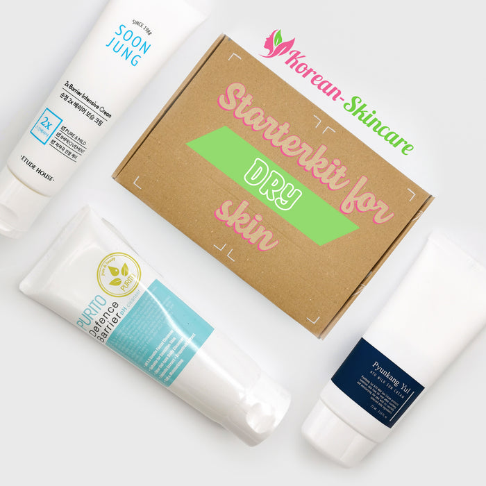 Korean-Skincare Starterkit: For Dry Skin - Korean-Skincare