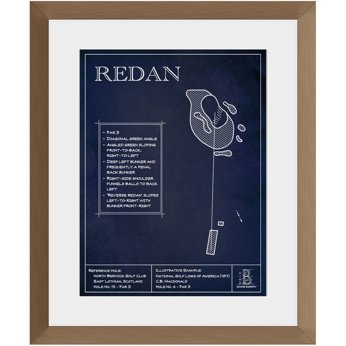 Framed Print - 12x16" - With Matte - Walnut