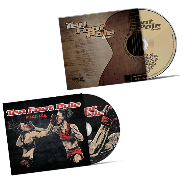 TEN FOOT POLE - "Winning" (CD)