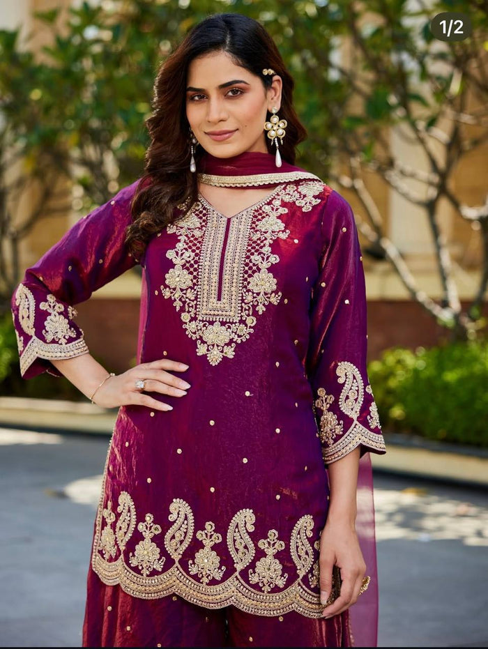 Timeless Charm: Embroidered Ethnic Wear