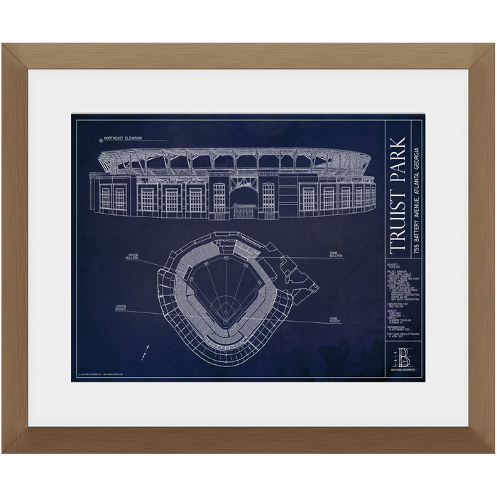 Framed Print - Small - Walnut