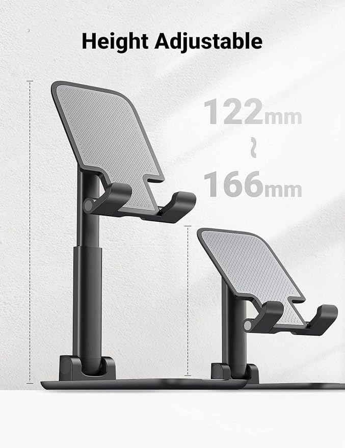 UGREEN Adjustable Foldable Phone Stand for Desk (White / Black) - Image 6 - Office R Us