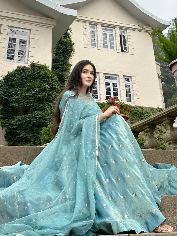 Whispers of Elegance in Blue