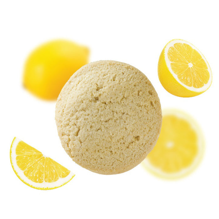 The WOW BAKING COMPANY GLUTEN FREE LEMON BURST COOKIE is wheat-free, gluten-free, GMO free, and made with natural ingredients. Its mostly white wrapper with yellow accents highlights this delicious gluten-free snack.