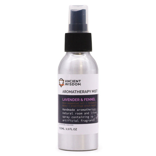 100ml Essential Oil Mist - Lavender & Fennel 🇬🇧