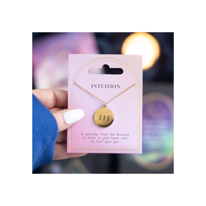 111 Angel Number Intuition Necklace 🇬🇧