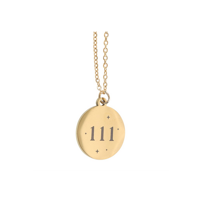 111 Angel Number Intuition Necklace 🇬🇧