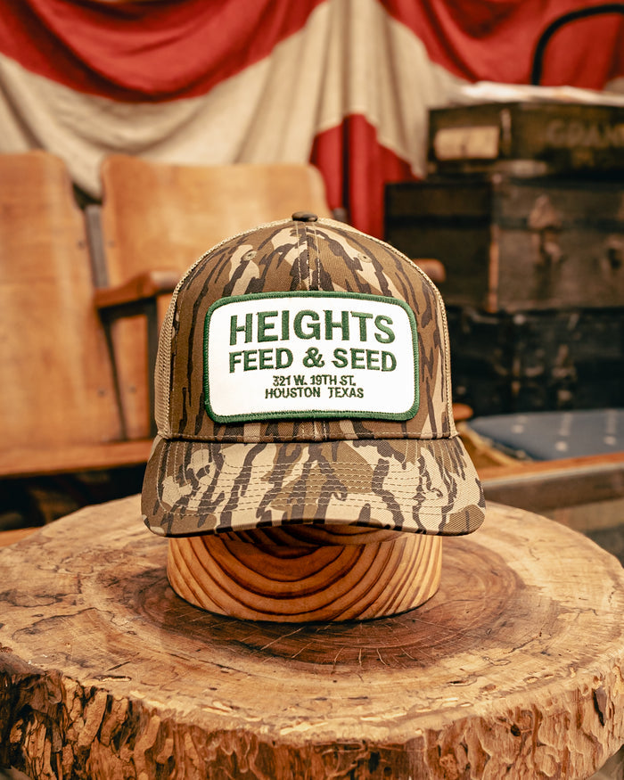 112 Richardson Hat | Heights Feed & Seed | Green & White | Manready Mercantile