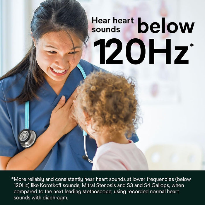3M Littmann Classic III Stethoscope, Black, 27" - 5620-Single - LL Medico
