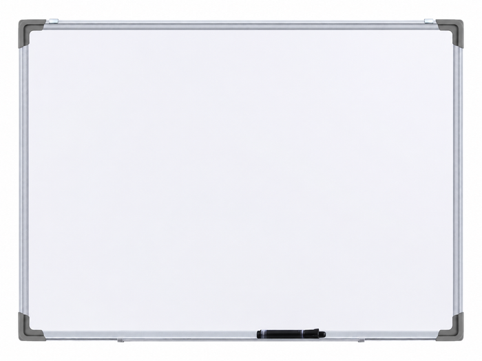 60 x 45cm Magnetic Whiteboard with Aluminium Frame