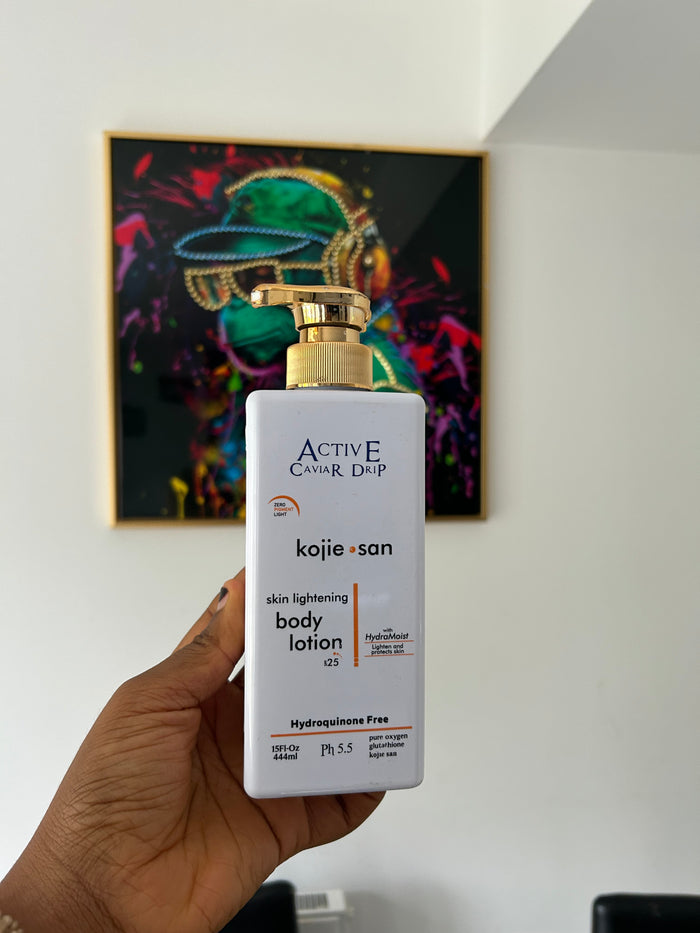 Active Carvia Kojie San body lotion