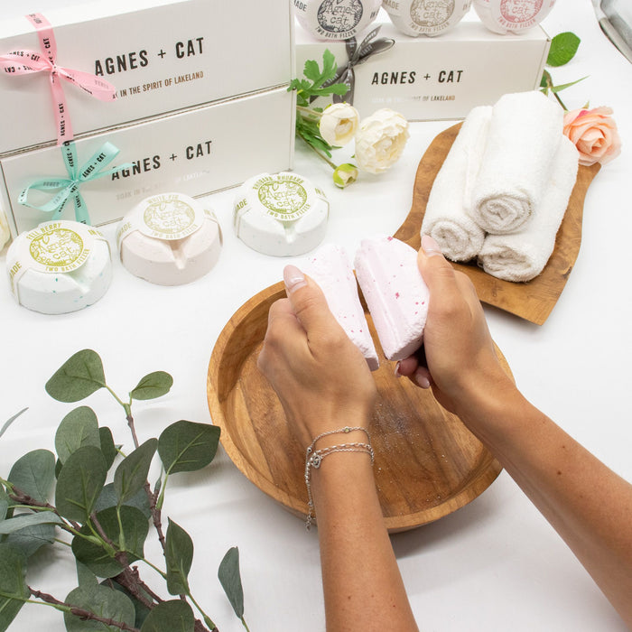 Agnes + Cat Secret Garden Bath Fizzer Gift Set 🇬🇧