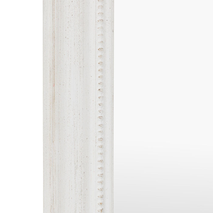 Alpar White Wooden Arch Wall Mirror Accessories