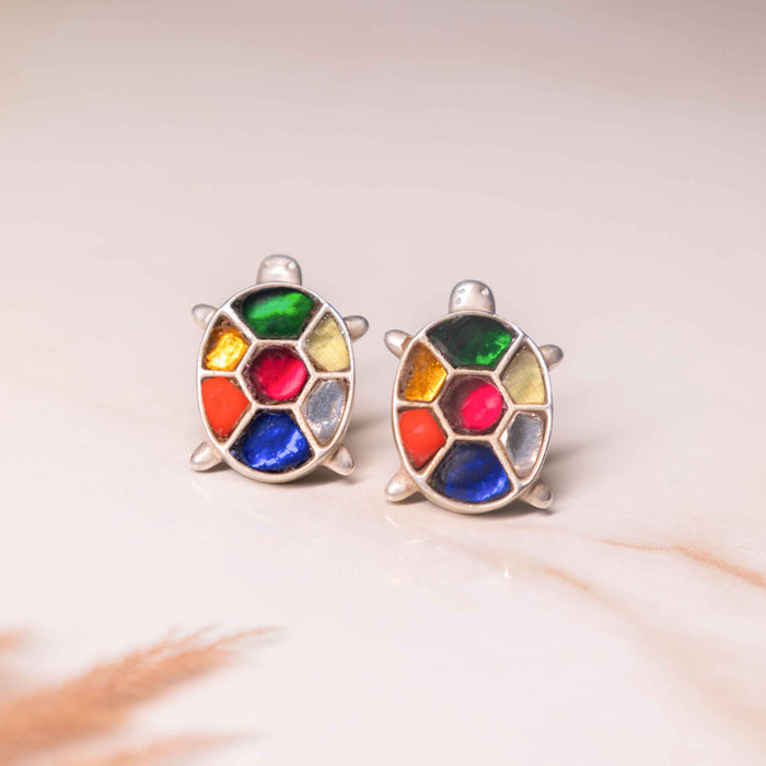 Anvaya Shaahi Tortoise Jadau Necklace Earring Ring Set