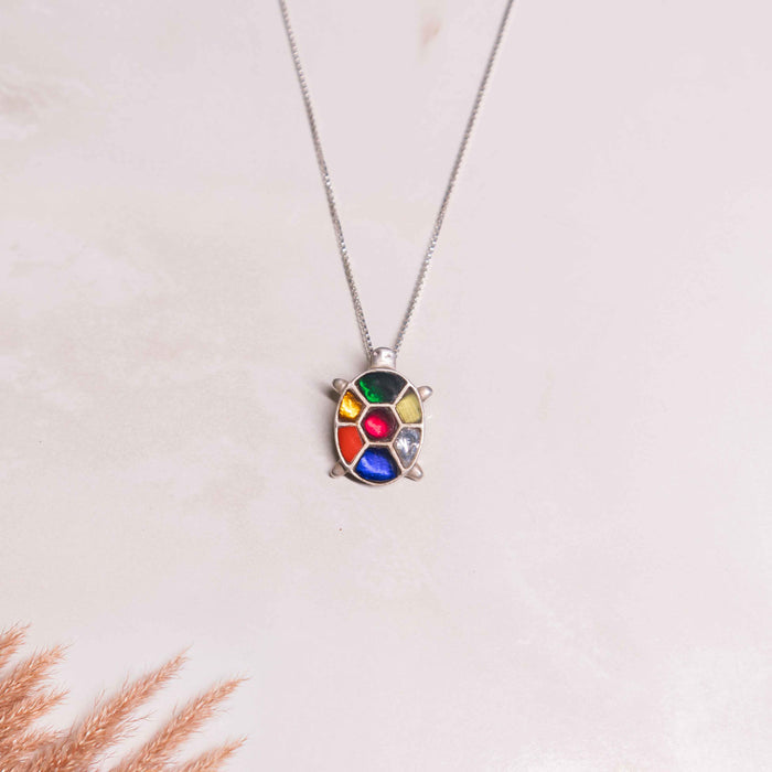 Anvaya Shaahi Tortoise Jadau Necklace Set