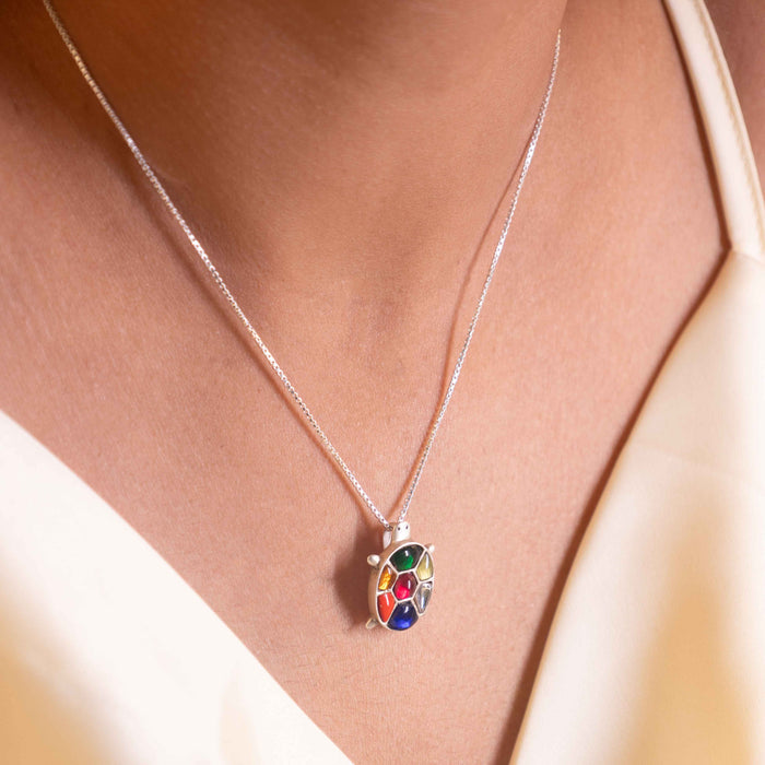 Anvaya Shaahi Tortoise Jadau Necklace