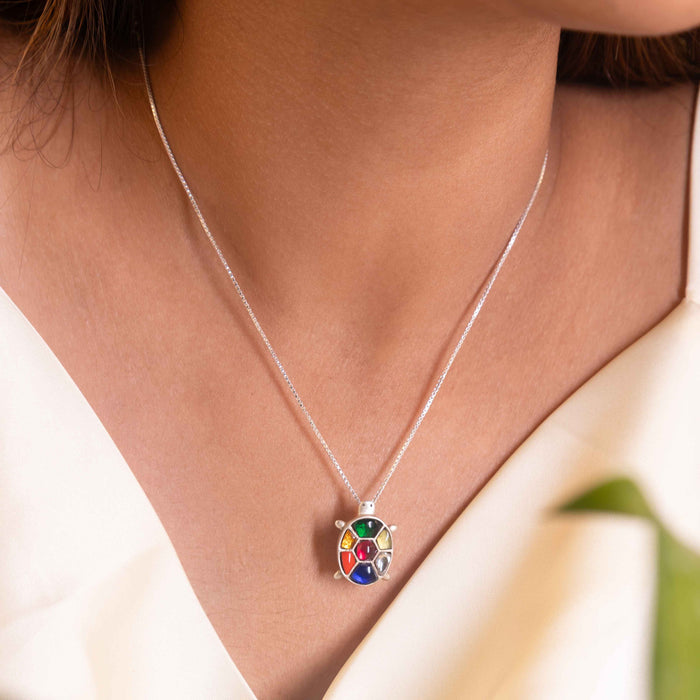 Anvaya Shaahi Tortoise Jadau Necklace
