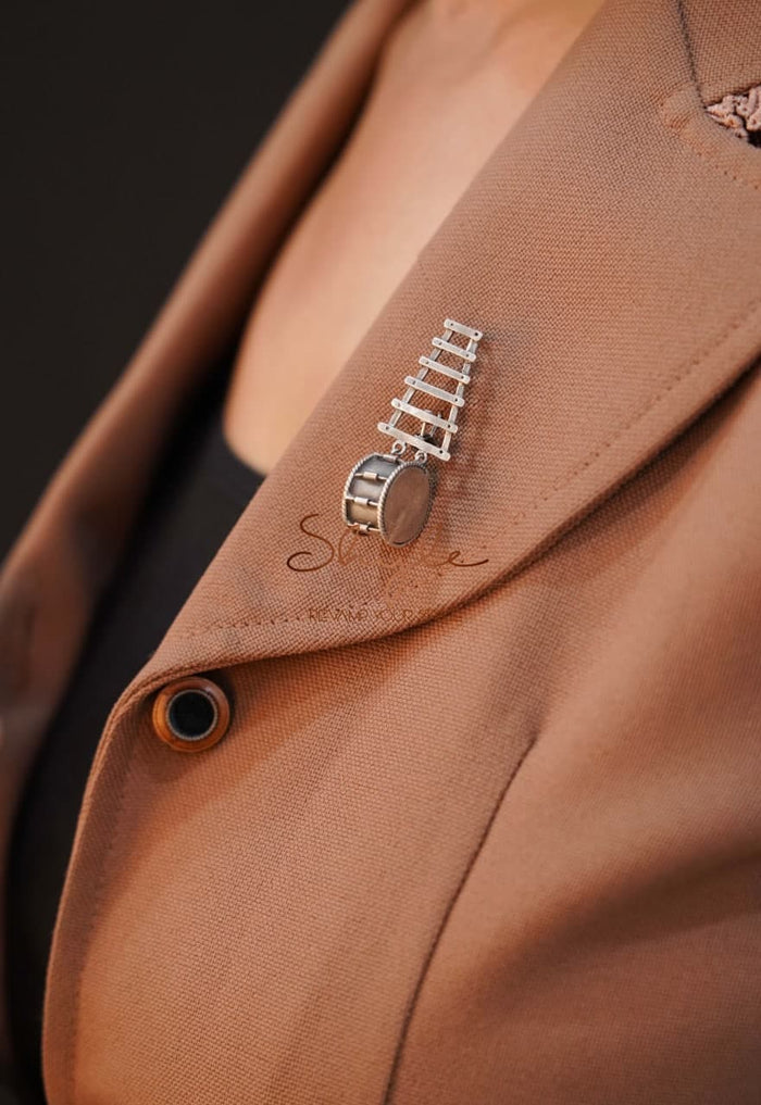 Anvaya Statement Xylophone Brooch primary