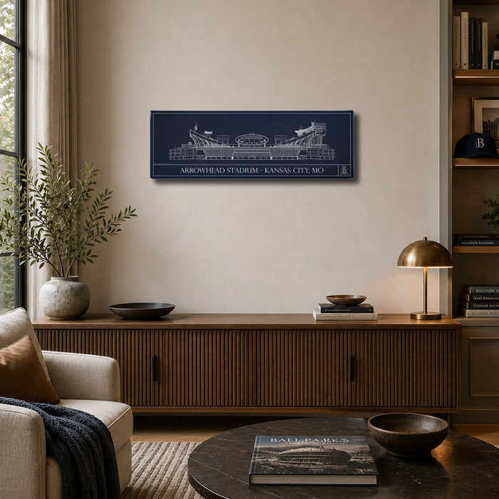 Arrowhead Stadium Panoramic Canvas