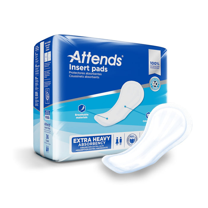 Attends Insert Pads, Extra Heavy - IP0400A-Pack - LL Medico