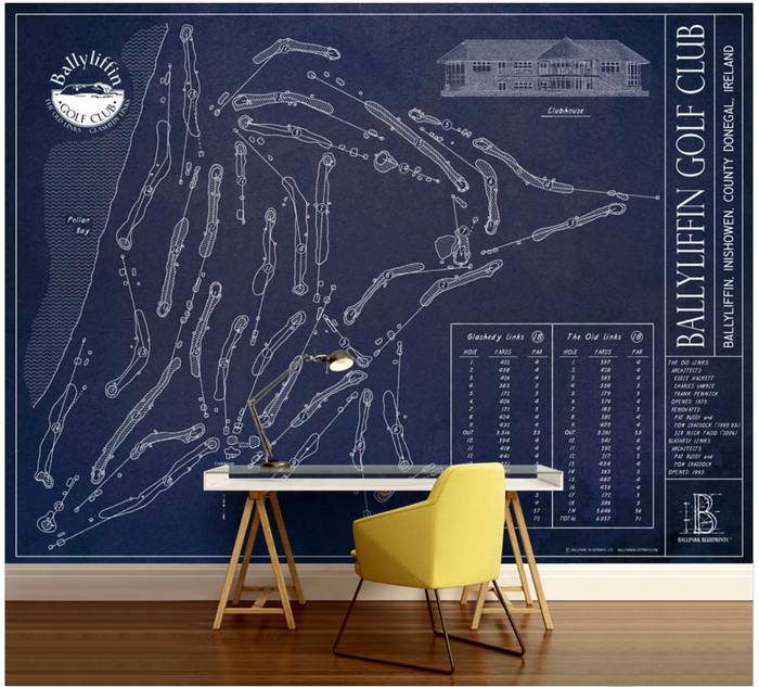 Ballyliffin Golf Cllub Wall Mural