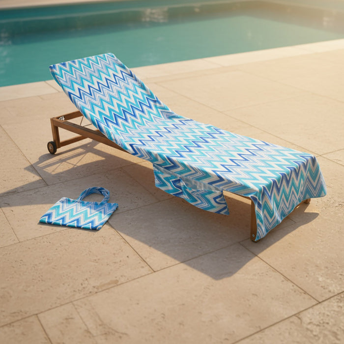 Blue Zigzag