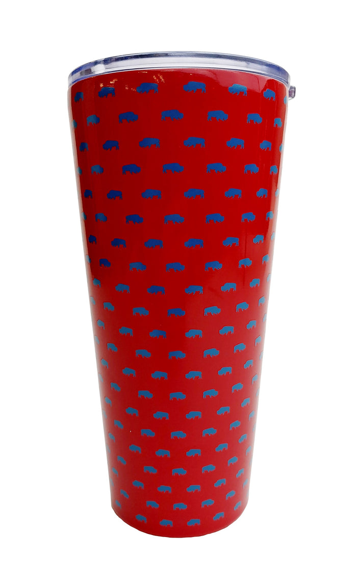 BFLO Brick Red Tumbler 24 oz.