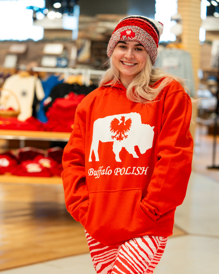 BFLO Red Polish Hoodie