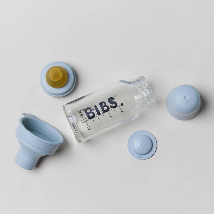 Bibs Glass Baby Bottle Set 110ml