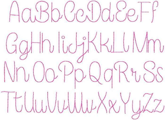 BIRTHDAY SKETCH FONT