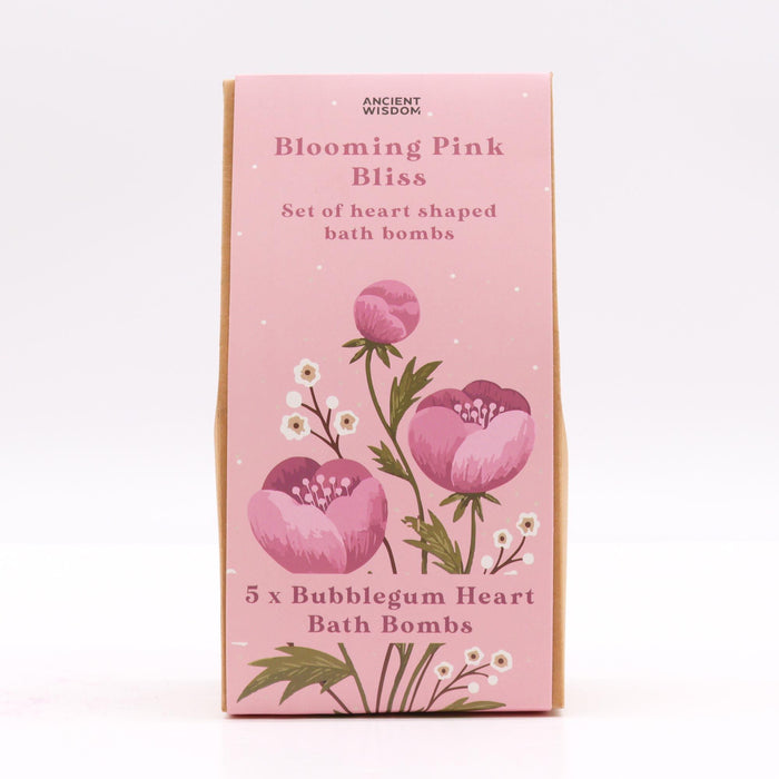 Blooming Pink Bliss Bath Heart Gift Set 🇬🇧
