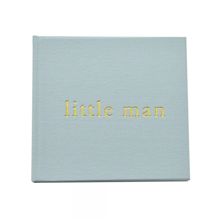 Blue & Gold 'Little Man' Photo Album Nursery