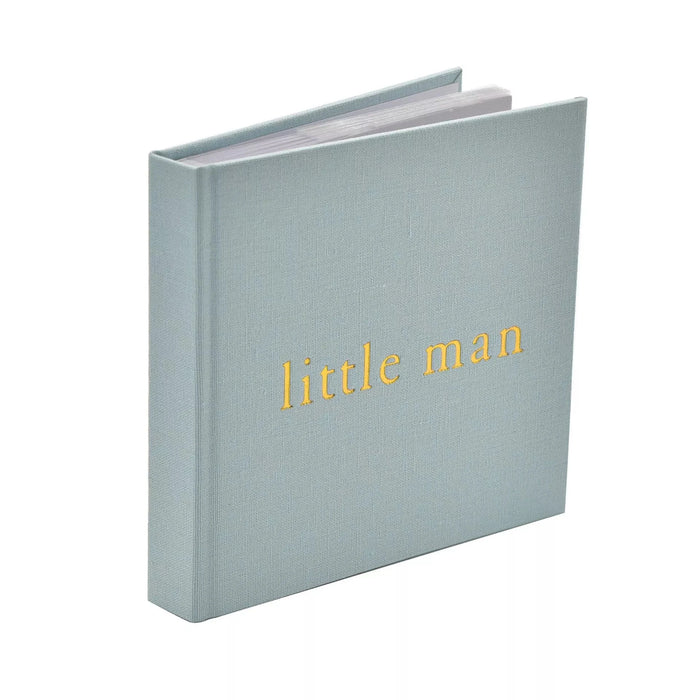 Blue & Gold 'Little Man' Photo Album Nursery