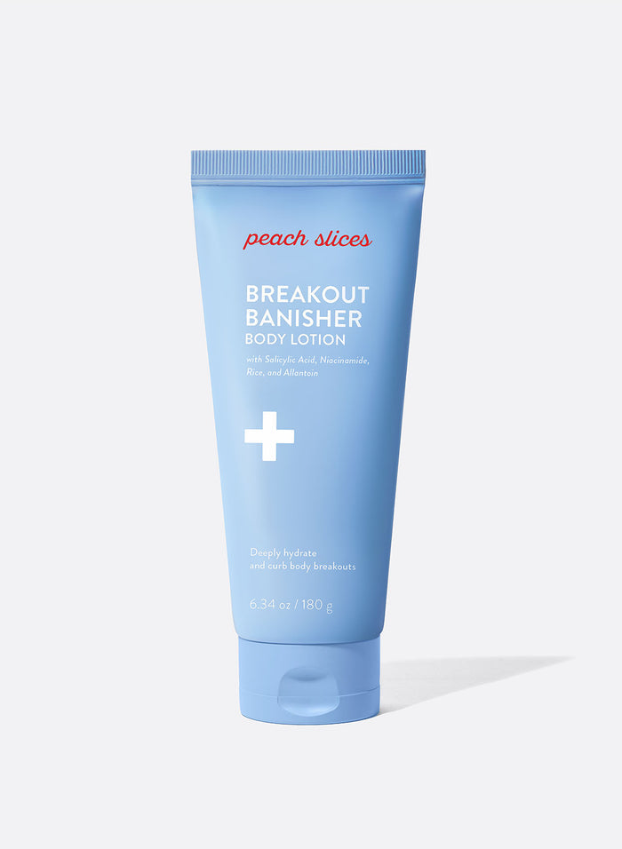 Peach Slices Breakout Banisher Body Lotion Product